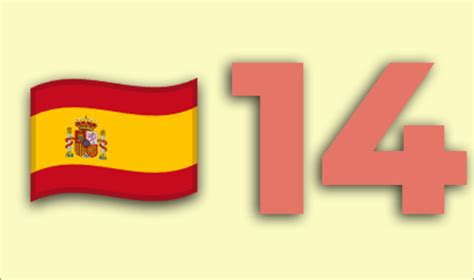 how to say 14 in spanish|14 in spanish translation.